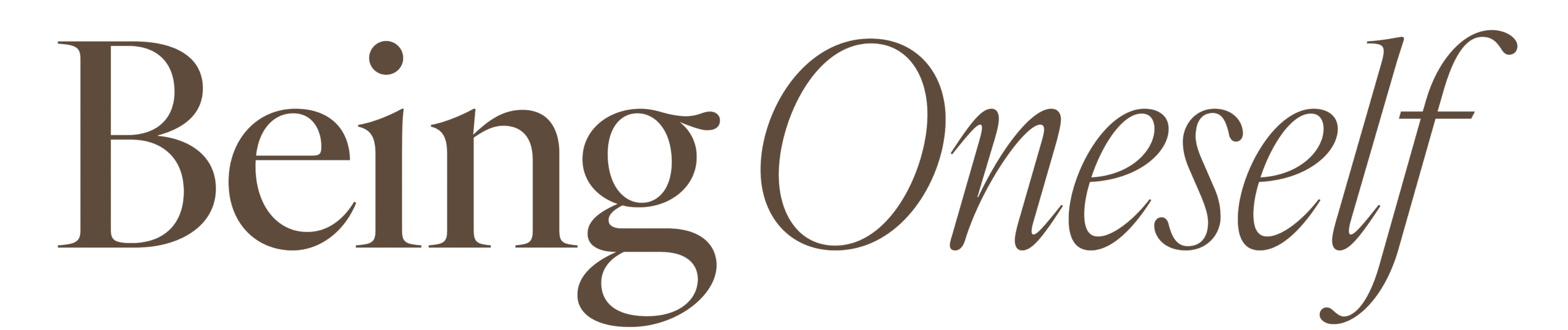 Being Oneself Logo